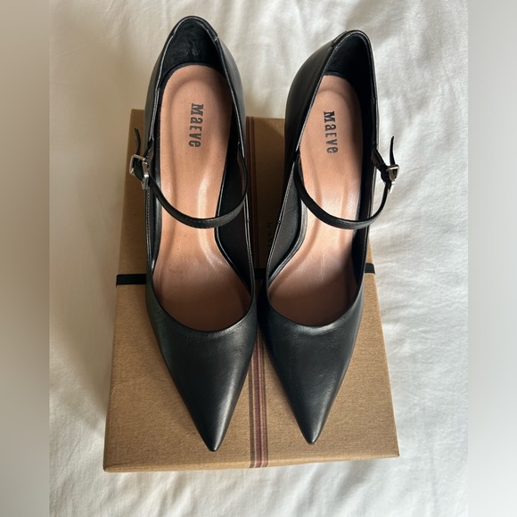 Mauve by Anthropologie The Sibley Mary-Jane Wedge Heel - Picture 2 of 7